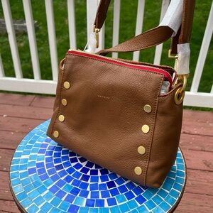 NWT Hammitt Bryant Medium Mahogany Brown Gold Crossbody